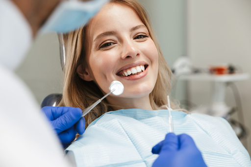 exam for cavities for dental fillings 